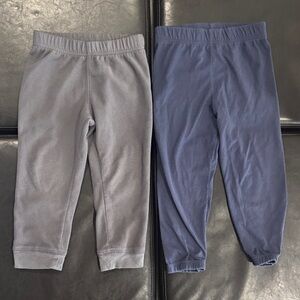Carter's grey sweats and garanimals navy sweats